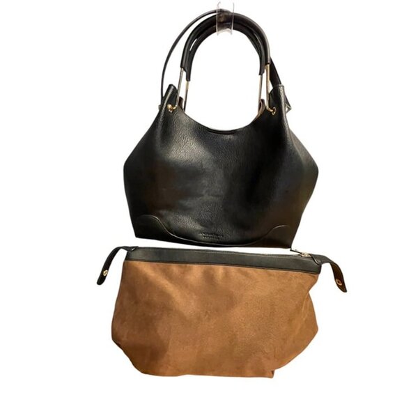 Sondra Roberts 'SQUARED' Tote in Black Vegan Leather New York - Picture 6 of 8
